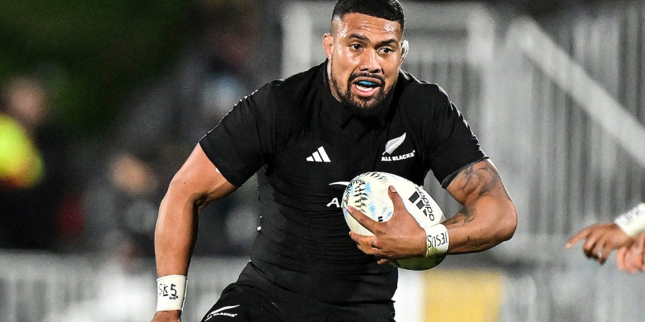 Ardie Savea, Mesin Energi Tim All Blacks Yang Mendunia