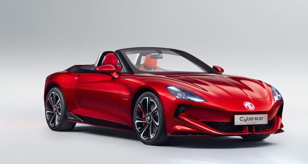 MG Cyberster, Roadster Listrik Futuristik dengan DNA Sport