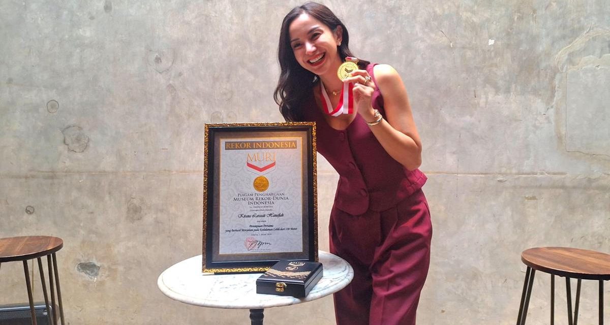 Kirana Larasati, Wanita Pertama Indonesia Menyelam 127 Meter