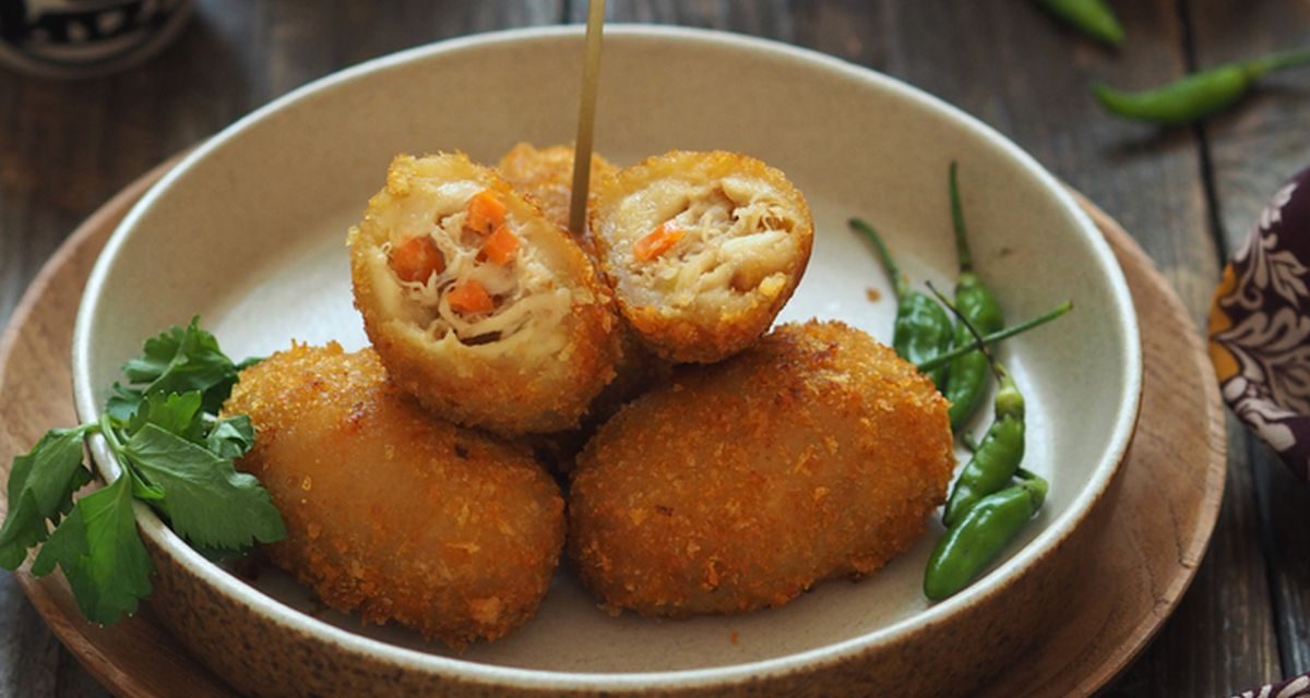 Kroket Kentang Ayam Yang Sangat Lembut Dan Renyah