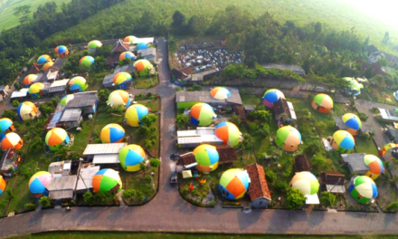 Kampung Teletubbies Konsep Yang Ceria Dan Bentuk Yang Lucu