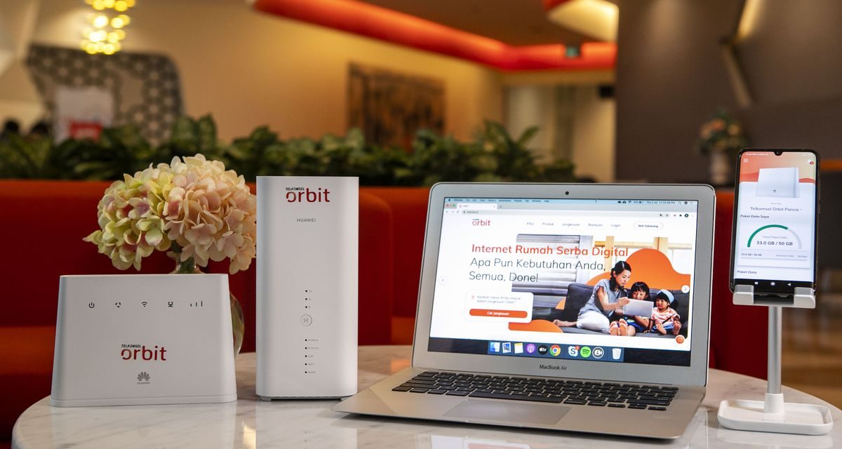 Telkomsel Orbit Solusi Internet Rumah Modern Tanpa Ribet