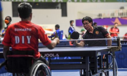 Perlombaan Panas Tenis Meja Di Gemari Banyak Disabilitas